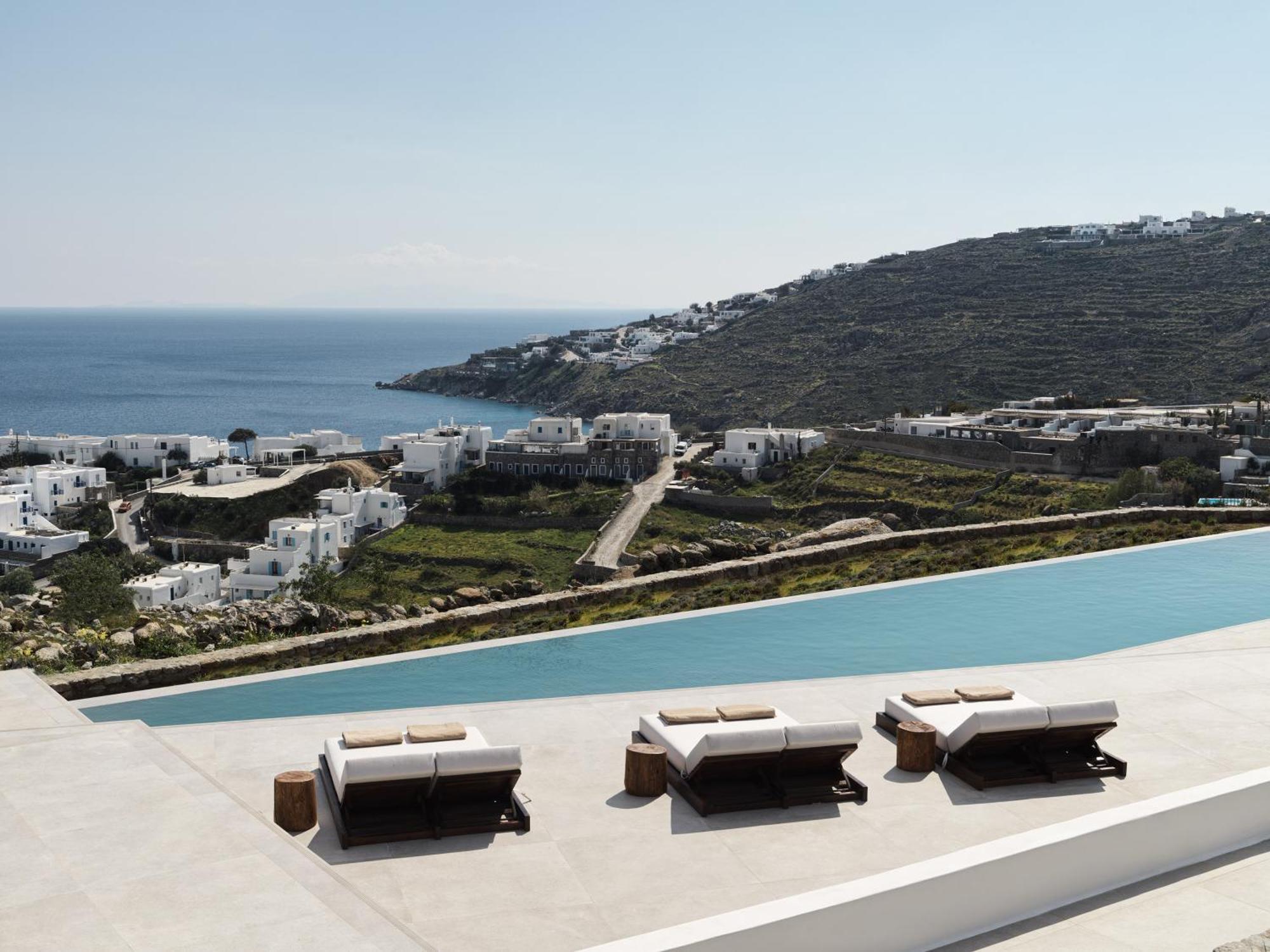 ホテル Ezio Bo Luxury Living Mykonos Town エクステリア 写真