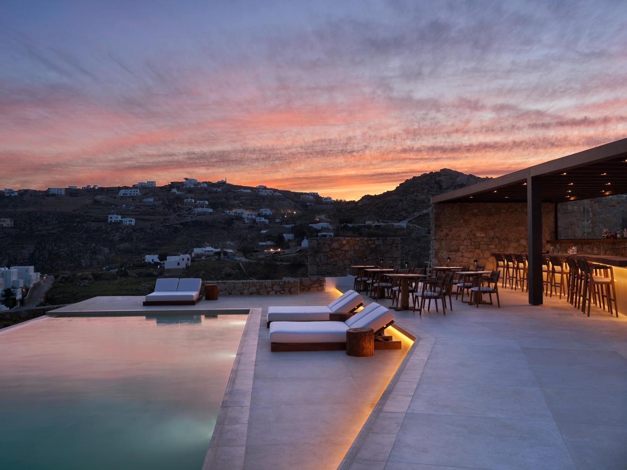 ホテル Ezio Bo Luxury Living Mykonos Town エクステリア 写真