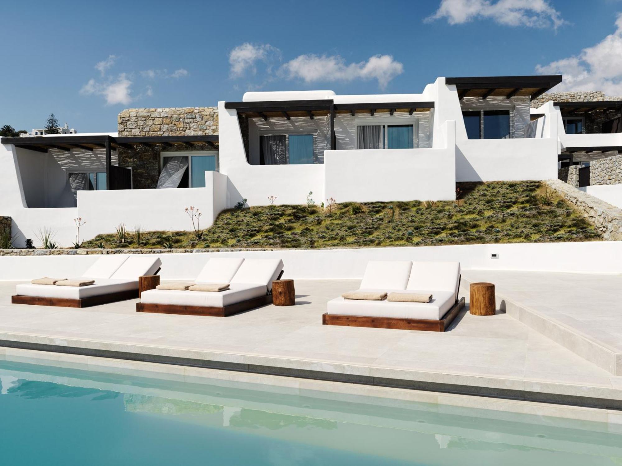 ホテル Ezio Bo Luxury Living Mykonos Town エクステリア 写真