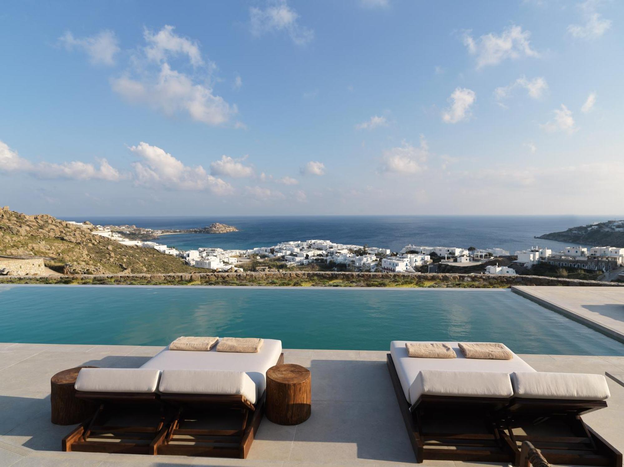 ホテル Ezio Bo Luxury Living Mykonos Town エクステリア 写真