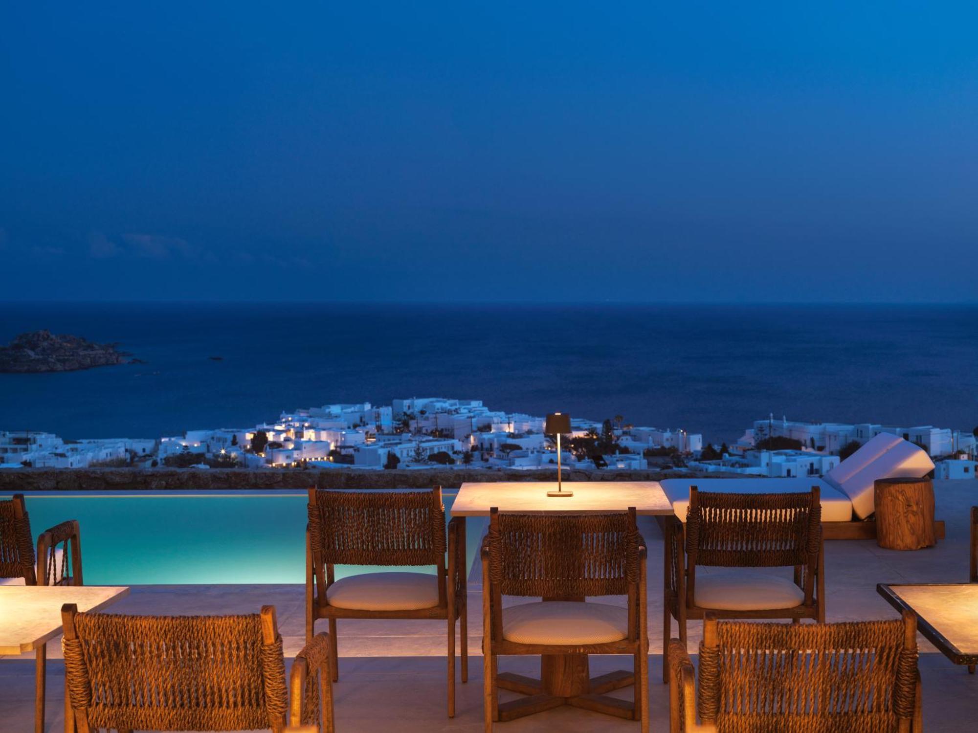 ホテル Ezio Bo Luxury Living Mykonos Town エクステリア 写真