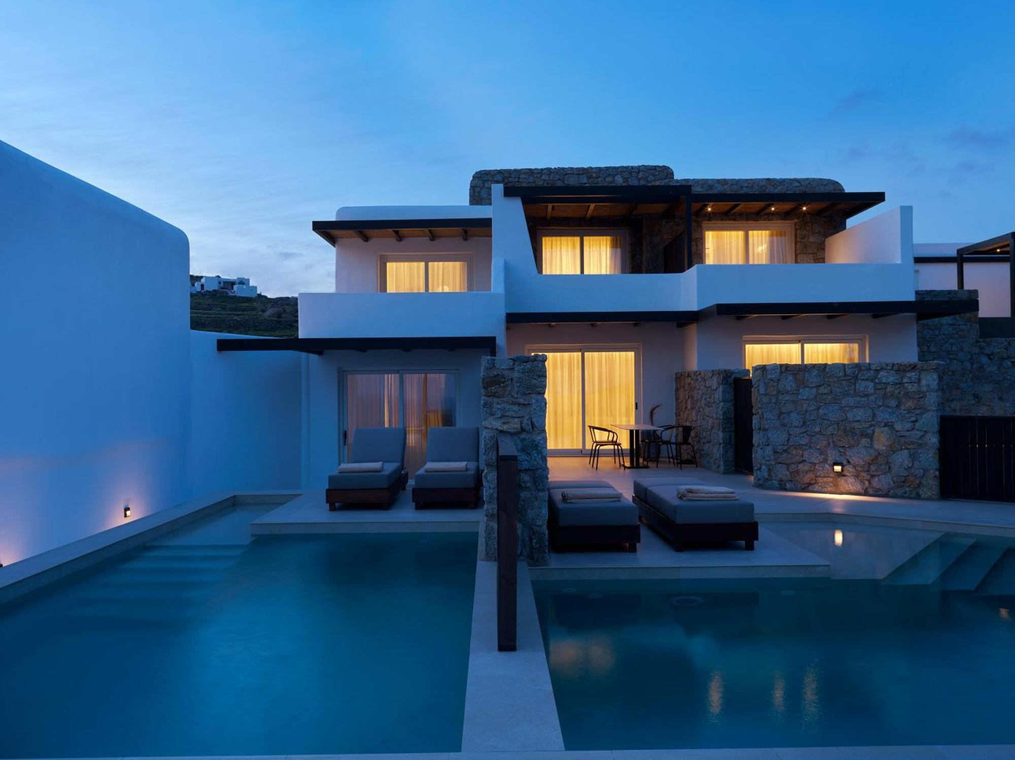 ホテル Ezio Bo Luxury Living Mykonos Town エクステリア 写真