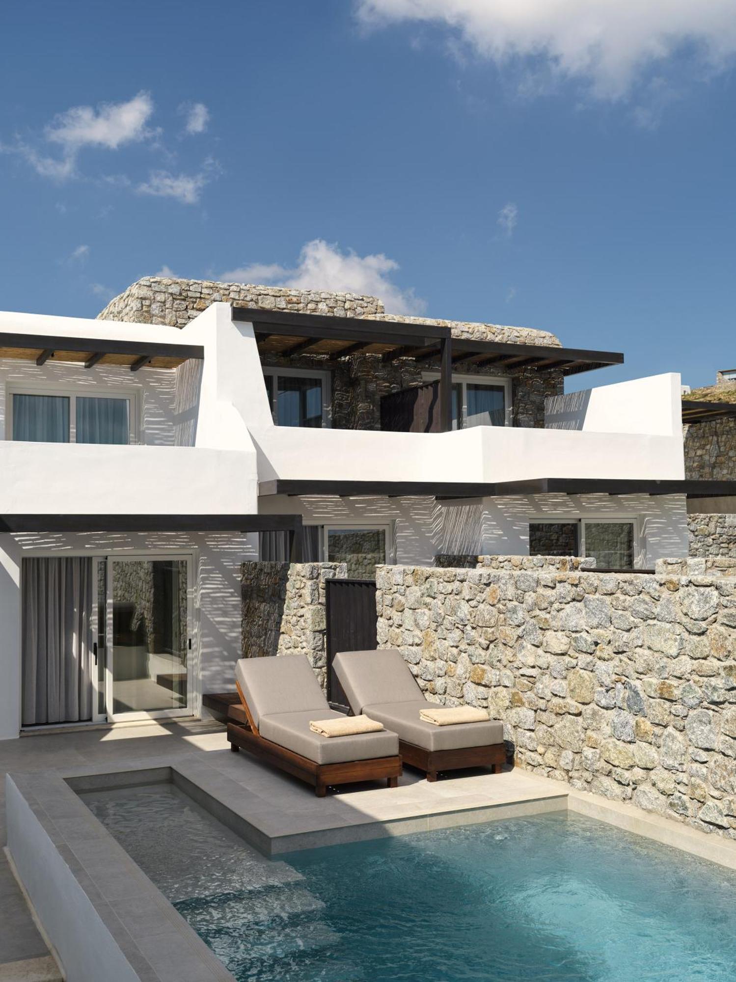 ホテル Ezio Bo Luxury Living Mykonos Town エクステリア 写真