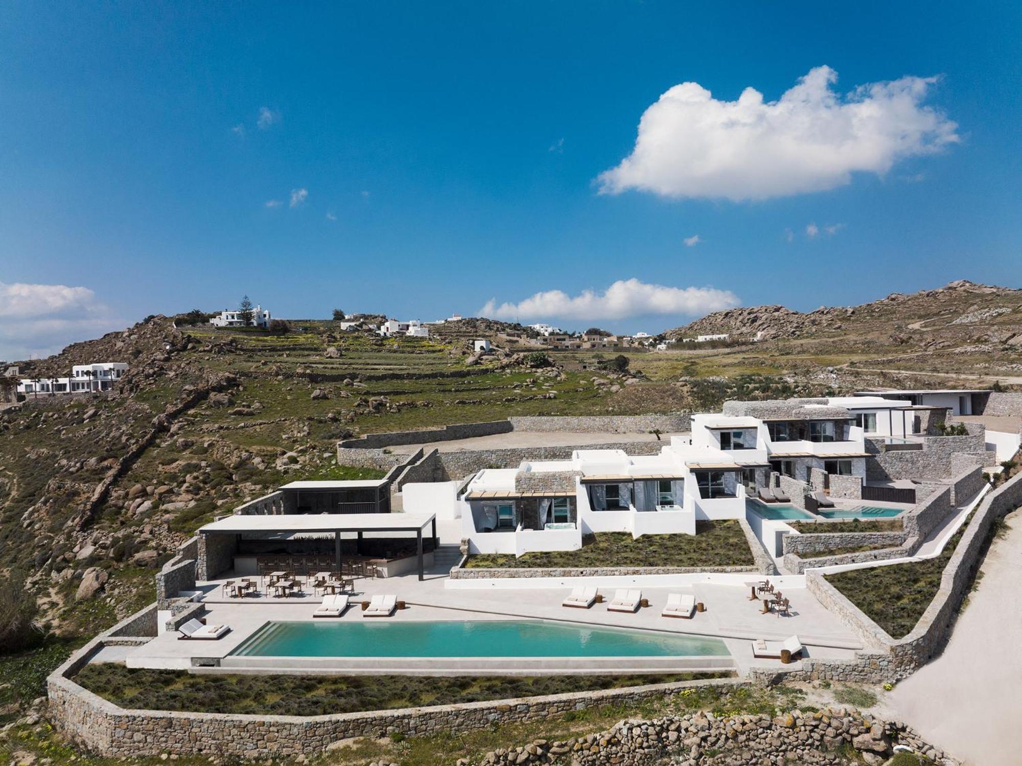 ホテル Ezio Bo Luxury Living Mykonos Town エクステリア 写真