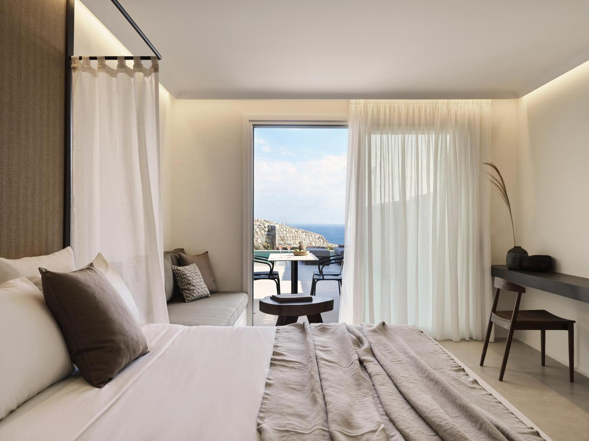 ホテル Ezio Bo Luxury Living Mykonos Town エクステリア 写真