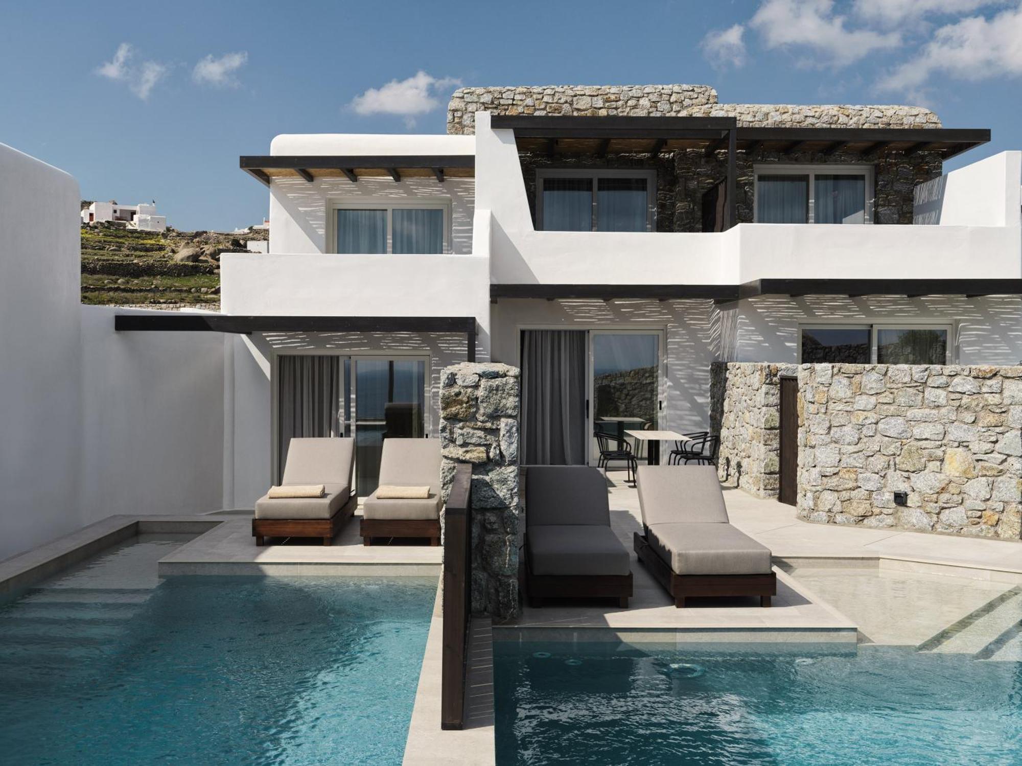 ホテル Ezio Bo Luxury Living Mykonos Town エクステリア 写真