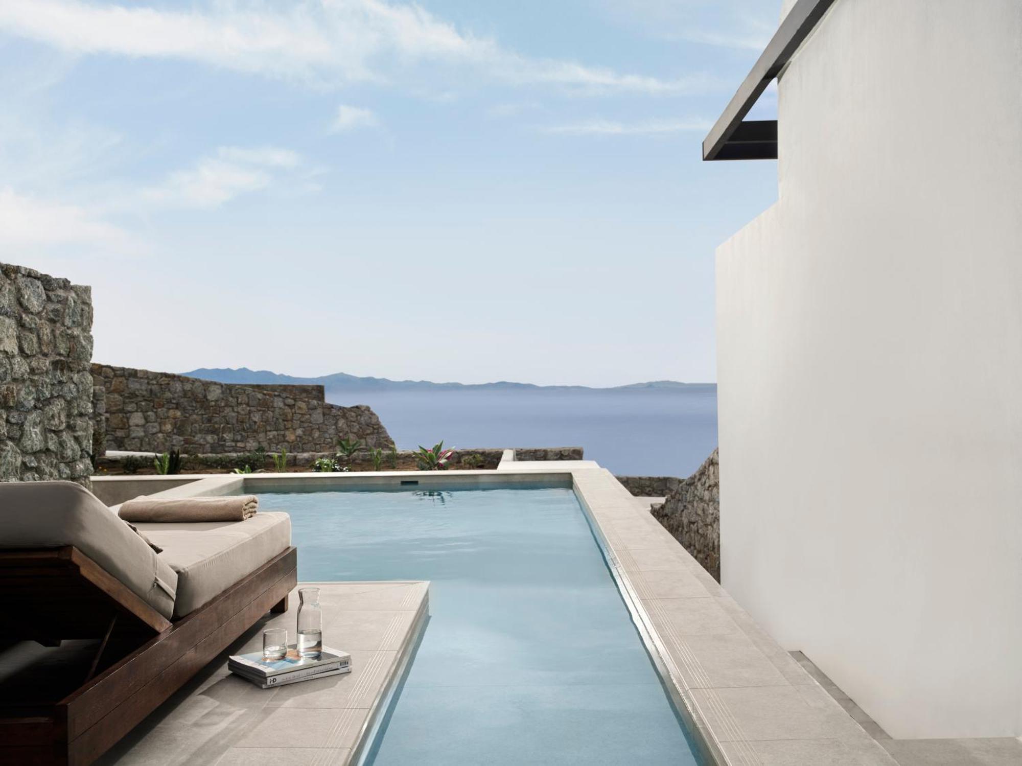 ホテル Ezio Bo Luxury Living Mykonos Town エクステリア 写真